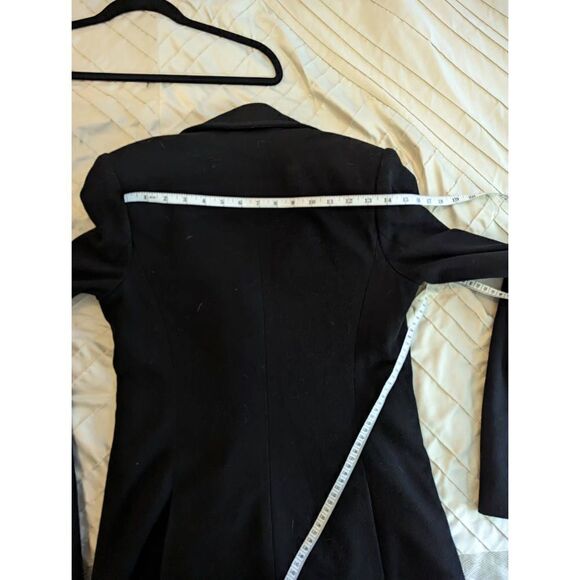 L'AGENCE black lightweight peacoat sz small new no tags sample piece - Picture 2 of 8